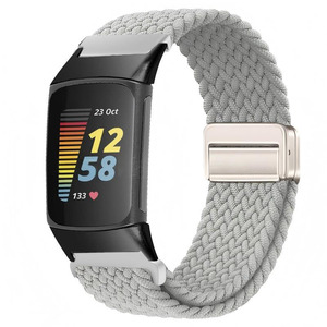 สายนาฬิกาไนลอนแม่เหล็กแบบปรับได้คุณภาพพรีเมียมจาก Win-Win Wholesale สำหรับ Fitbit Charge 6 5 4 3 - Product Image 6
