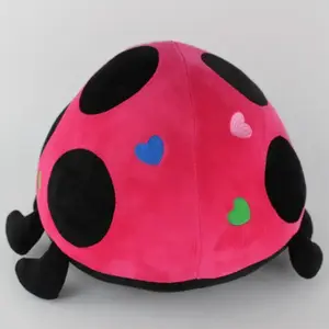 2023 New Style Cute Ladybug Plush Soft Toys Stuffed Animal Toys Plush For Baby Gifts