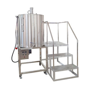 1000L RVS watermantel wasmachine voor het smelten van bijenwas voor het maken van kaarsen met roerder/mixer - Product Image 4