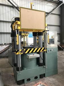 Y33-100 bốn cột ba chùm thủy lực Báo Chí độ chính xác cao đột quỵ Tự động đồng xu dập nổi Máy 110-440V 5.5KW 2t - Product Image 4