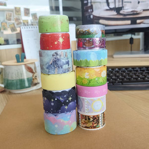 Long lanh giấy <span class=keywords><strong>DIY</strong></span> trang trí <span class=keywords><strong>Washi</strong></span> băng cho embellishments bên <span class=keywords><strong>DIY</strong></span> Craft dự án - Product Image 6