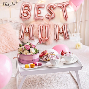Mothers Day Balloons 16 Inch <strong>BEST</strong> <strong>MUM</strong> Foil Balloons Mothers Day Party Balloons for Happy Mothers Decor Party Supplies ST849 - Product Image 3