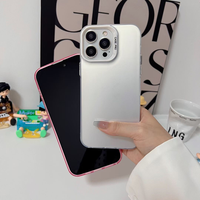 Coques de téléphone portable de luxe personnalisables avec logo, impression IMD, anti-chute, laser rose pour Samsung Galaxy A54 A34 A24 A25 A14 S24 A71