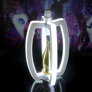 <b>Led</b> Illuminated Wine Stand Champagne Holder Bar Ktv Display Rack With <b>Lighted</b> Base For Champagne Bottle - Product Image 4