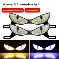 Système d'éclairage LED pour moto, nouveau design, triangle, yeux de démon, clignotants séquentiels, adaptable à tous les modèles