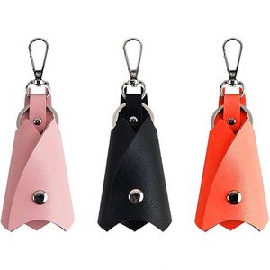 Entrega Rápida, Llavero de Cuero con Forma de Murciélago, Estuche Plegable para Guardar Llaves de Coche, Gran Capacidad, para Coche, SUV, Motocicleta - Product Image 1