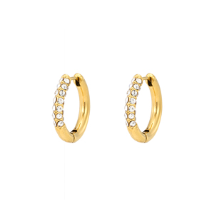 Pendientes de <span class=keywords><strong>Acero</strong></span> <span class=keywords><strong>Inoxidable</strong></span> con Nombre Personalizado, Modernos, Impermeables, con Circonitas, Chapados en Oro de 18k, Proveedor de <span class=keywords><strong>Joyería</strong></span> para Chicas - Product Image 6