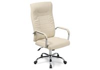 Chaise de bureau confortable à dossier haut de luxe chaise de bureau en cuir chaise de bureau moderne et confortable de PDG pivotante