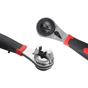 Juego de Llaves de Trinquete Ajustables de 8 Pulgadas para Tornillos de 6-22 mm, Juego de Llaves de Trinquete Ajustables Portátiles con Mango Antideslizante - Product Image 4