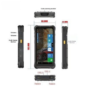 Fast Charging Durable 6.5-inch <strong>Windows</strong> Rugged Handheld Standard <strong>GPS</strong> NFC 4G IP67 <strong>PDA</strong> Capacitive Intel CPU Communication - Product Image 6