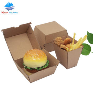 Boîte d'emballage personnalisée en papier kraft, barquette alimentaire à <span class=keywords><strong>emporter</strong></span> pour ailes <span class=keywords><strong>de</strong></span> poulet, hamburgers, sandwichs, fruits <span class=keywords><strong>de</strong></span> <span class=keywords><strong>mer</strong></span>, poulet frit - Product Image 6