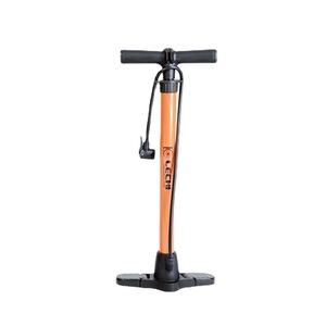 Pompe à air manuelle haute pression Lechi 160 psi pour vélo avec aiguille à ballon, orange - Product Image 1