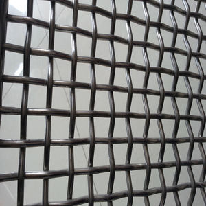 Vente en gros de <span class=keywords><strong>treillis</strong></span> métallique serti carré galvanisé résistant à la corrosion hollandais à haute résistance pour écran de carrière - Product Image 1