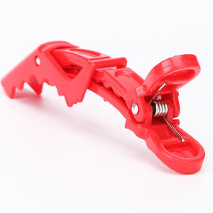 RTS Peluquería Permanente Posicionamiento Clip Área Pato Pico <span class=keywords><strong>Tinte</strong></span> Cabello cocodrilo Herramientas de estilismo de plástico - Product Image 3