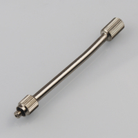 Qihong 3/16 Tige d'extension de 10 cm Pulvérisateur FOGGER haute pression 9,5 mm 200 bars Système de pulvérisation de refroidissement de jardin alimenté par l'eau