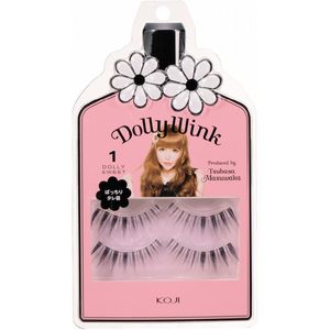 Fabriqué au Japon Koji Dolly Wink No 1 Dolly Sweet Faux cils 2 paires Tsubasa Masuwaka Yeux de poupée Kawaii Vente en gros - Product Image 5