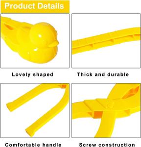 <span class=keywords><strong>Boule</strong></span> <span class=keywords><strong>de</strong></span> <span class=keywords><strong>neige</strong></span> Maker Clips <span class=keywords><strong>Canard</strong></span> En Forme <span class=keywords><strong>De</strong></span> <span class=keywords><strong>Boule</strong></span> <span class=keywords><strong>De</strong></span> <span class=keywords><strong>Neige</strong></span> Maker Clips Pinces En Plein Air Hiver Jouer <span class=keywords><strong>Neige</strong></span> Jouets Sable Argile Moule Outils pour Enfants - Product Image 3