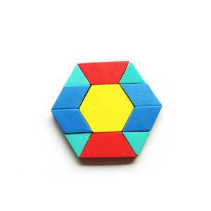 Trò Chơi Ghép Hình 3D Từ Tính EVA Bọt Tangram, Đồ Chơi Học Tập Giáo Dục Montessori, Câu Đố Từ Tính Cho Trẻ Em - Product Image 6