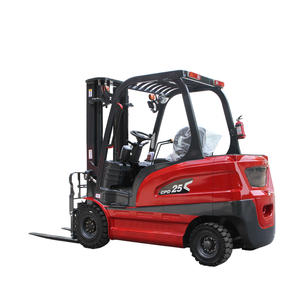 Carretilla elevadora eléctrica de 2,5 toneladas, transportador de pasillo estrecho, Joystick de Control de 4 palancas, diseño de plataforma sentada, equipo de almacén, elevación de 3m - Product Image 2