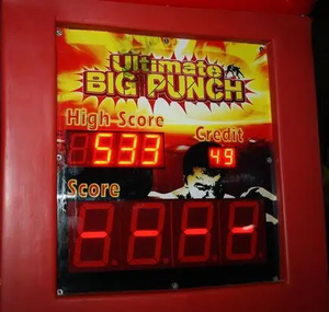 יצרני מקור האולטימטיבי משחק אגרוף גדול מכונת משחק אגרוף אלקטרונית מלך ספורט מכונת איגרוף למכירה - Product Image 4