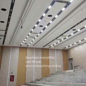 Paneles sin costura falsos de techo acústico súper suave para pared de insonorización de superficie fina - Product Image 4