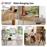 Bureau debout modulaire électrique réglable en hauteur, prix de gros, mobilier ergonomique contemporain OEM pour la maison et l'hôtel
