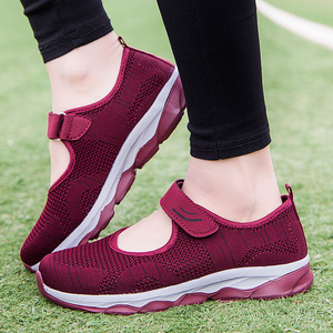 <b>Women</b> Summer Mesh Walking <b>Shoes</b> Soft Rubber Sole Breathable Lightweight Fitness <b>Shoes</b> <b>For</b> <b>Elderly</b> Mothers - Product Image 5