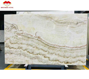 Mật ong trắng onyx đá cẩm thạch thiên nhiên đá cao truyền Trắng Onyx slab cho gạch lát sàn tường Ốp Nhà Máy giá bán buôn - Product Image 2