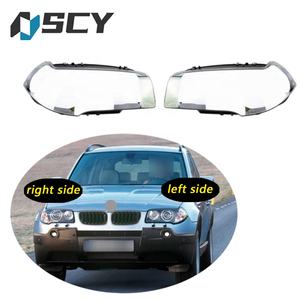 Per <span class=keywords><strong>BMW</strong></span> E83 2006 2007 2008 2009 <span class=keywords><strong>2010</strong></span> <span class=keywords><strong>BMW</strong></span> <span class=keywords><strong>X3</strong></span> copriobiettivo lampada faro in vetro - Product Image 1