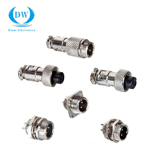 Cắm ổ cắm kết nối gx12 góc bên phải DIN 12mm 2pin 3pin 4pin 5pin 6pin hàng không Thông tư nối - Product Image 6