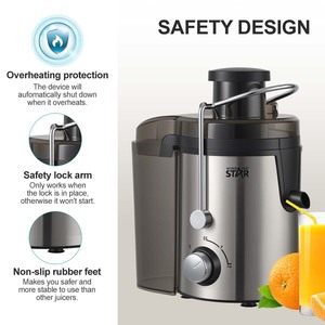 WINNINGSTAR ofrece exprimidores portátiles de alta velocidad con tecnología de separación de pulpa, exclusivamente para uso doméstico. - Product Image 3