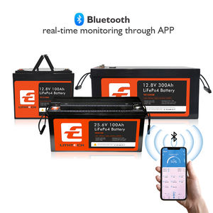 Lithtech Lifepo4 12 v 12 volt 12 volt 100 ah prismatisches bms bluetooth lifepo4 lithium-ionen-batteriepack off-grid-speicher - Product Image 2