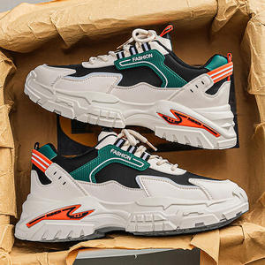 Chaussures de sport décontractées pour hommes, nouvelle collection été 2026, antidérapantes, légères, respirantes, imperméables, en maille, style chunky pour la marche - Product Image 2