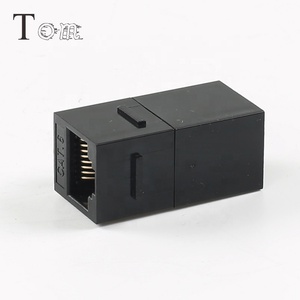 TOM-KJ-6 CAT5E/<span class=keywords><strong>CAT6</strong></span> RJ45 UTP Inline <span class=keywords><strong>Coupler</strong></span> 180 Độ Viễn Thông Thông Thông Tin Liên Lạc Keystone Jack Nữ <span class=keywords><strong>CAT6</strong></span> Inline <span class=keywords><strong>Coupler</strong></span> - Product Image 4
