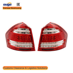 Gugo Toepasbaar Voor Nieuwe 2007-2011 MERCEDES-BENZ Gl-Klasse X164 Achterachterlicht Europese Versie 12V Rode En Heldere Lens
