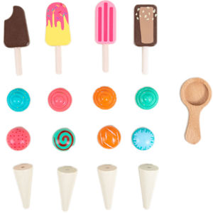 Simulación de camión de helados, carrito de compras para niñas, carrito de supermercado, juguetes interactivos para padres e hijos para niños y niñas - Product Image 2