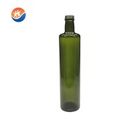 Bouteille en verre d'huile comestible 100ml 250ml 500ml 750ml 1000ml Bouteille en verre d'huile d'olive Marasca Bouteilles de condiments