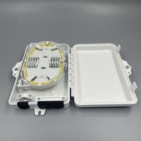 Façade à 2 ports Ftth Mini blanc ABS fibre optique Sc Plc Socket 2 Core Ftth Terminal Box