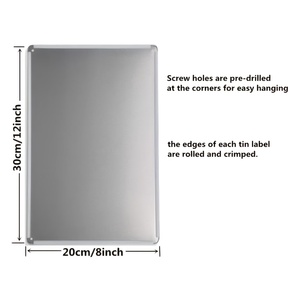 Popolare vendita all'ingrosso personalizzato 20x30 <span class=keywords><strong>cm</strong></span> Pre-forato in metallo targa segno di decorazione per la casa decorazione del Garage - Product Image 5