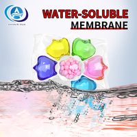 Vente en gros de dosettes de lessive 6 en 1 de 50 pièces utilisées en machine automatique pour le lavage des mains dosettes de détergent à lessive pour vêtements