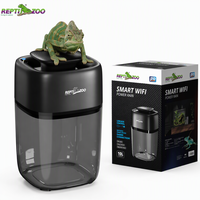 Système de brumisation intelligent WiFi REPTIZOO avec minuterie via application pour caméléons, geckos crêpus, grenouilles-tirants, grenouilles-arbres et habitats de forêt tropicale