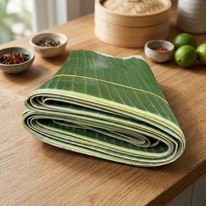 Hojas de Plátano Congeladas Redondas de Origen Vietnamita, Ideales para Cocinar, Precio Competitivo, OEM, ODM, Envío Global - Product Image 4