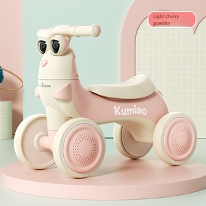 Bicicleta Deslizante para Niños, Bicicleta <span class=keywords><strong>de</strong></span> Equilibrio <span class=keywords><strong>de</strong></span> Cuatro Ruedas, para Bebés <span class=keywords><strong>de</strong></span> 1 a 6 Años, Bicicleta para Caminar, Bicicleta Yo-Yo, Antivuelco - Product Image 5