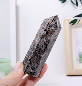 หินไฟบริสุทธิ์ทรงหกเหลี่ยมทำจากปริซึมหินดิบแบบหกเหลี่ยมใช้ไฟประดับตกแต่งบ้านด้วยคริสตัล - Product Image 6