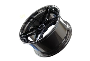 Nuevas Llantas de Aleación de Aluminio Forjado de 2 Piezas, Diseño Cóncavo, Acabado Plateado, 5x112/114.3/120, 18-22 Pulgadas, para Autos de Pasajeros - Product Image 2