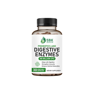 Cápsulas de Enzimas Digestivas OEM ODM, Complejo Prebiótico para la Salud Intestinal de Adultos, Apoyo Energético a Base de la Salud Intestinal, Mejora la Digestión - Product Image 1