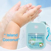 Touch Hand 35ml Désinfectant pour les mains à la saveur de fruits, à base d'alcool médical germicide, 70% d'alcool, spray parfumé hydratant