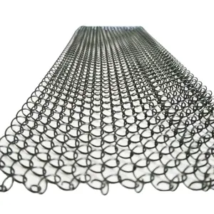 Цветная металлическая сетка 1,2 мм из алюминия/углеродистой стали/звеньев цепи из нержавеющей стали для занавесок