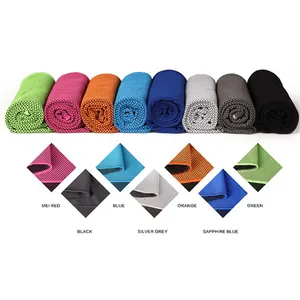 Sublimate Custom Logo Training Cool Towel Quick Dry Sports Cooling Towels