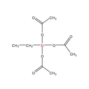 Yüksek kaliteli Ethyltriacetoxysilane Triacetoxyethylsilane ETAS T-15 silikon dolgu macunları için CAS 17689-77-9